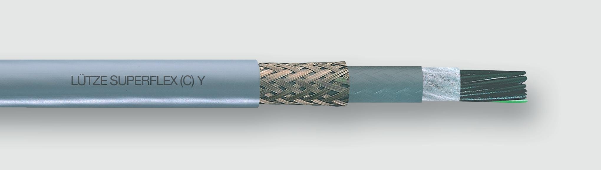 111329 - PVC control cables · C-track compatible · shielded