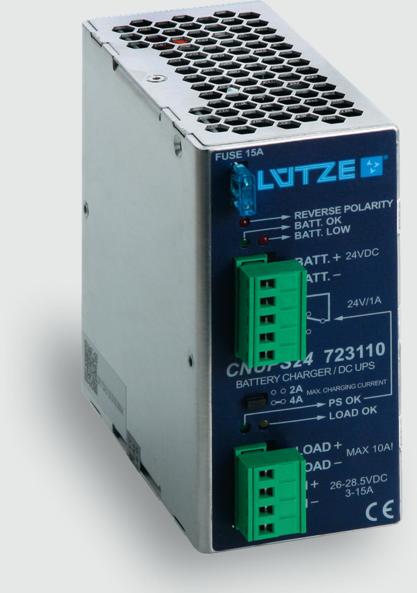 Details about   Lutze CPSB1-240-24R Power supply,24V-10A,Used,$95306 